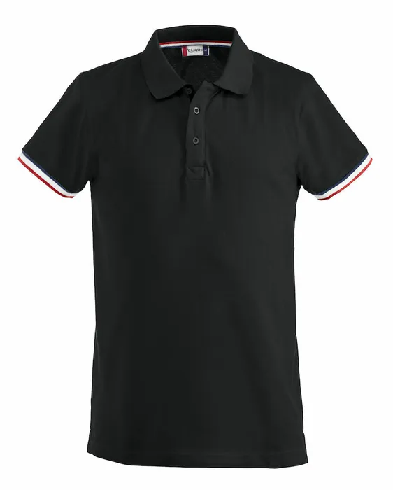 PIKÉ NEWTON 028237 SVART