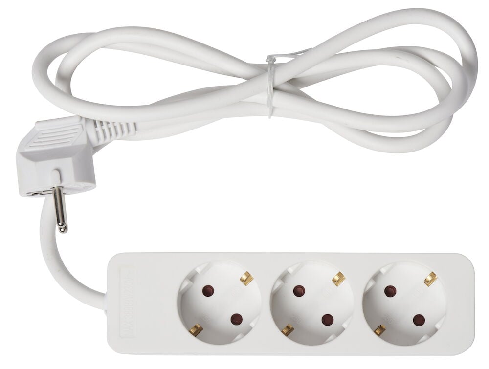 Mehrfachstecker, 3-fach, Innenbereich 3‑fach-Steckdose