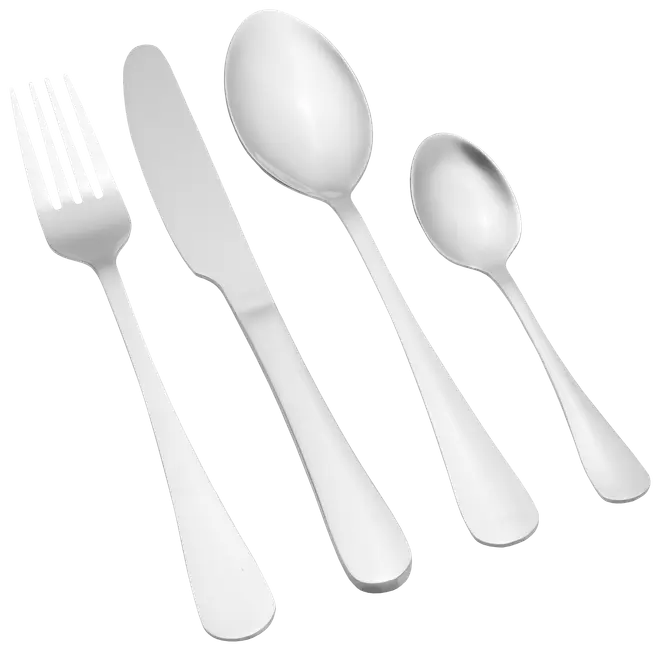 Bestickset 16 delar - blan