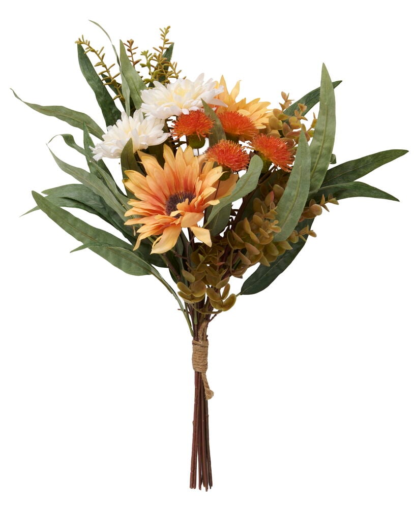 Blumenstrauß Golden Harvest Realistische Schnittblumen