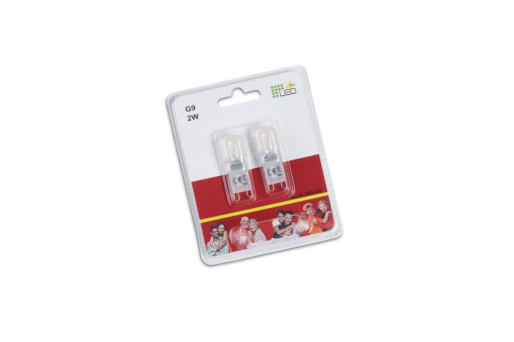 LK LED G9 2,5W 210lm 3000K 2-PK
