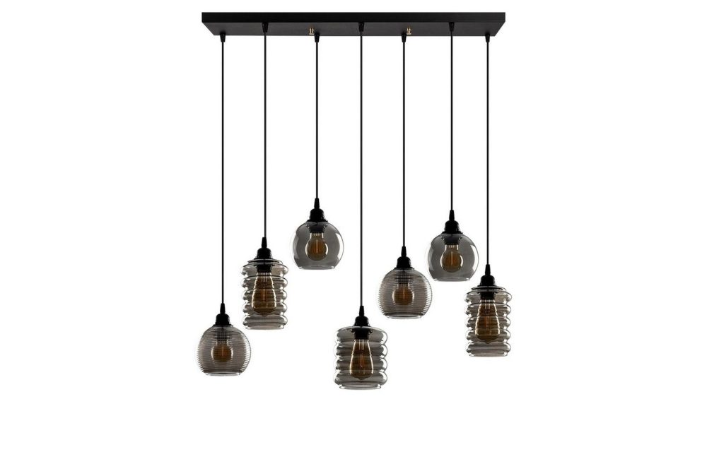 Taklampa Ilena Rök .i0{max-width:calc(100% - 160px)} Antracit