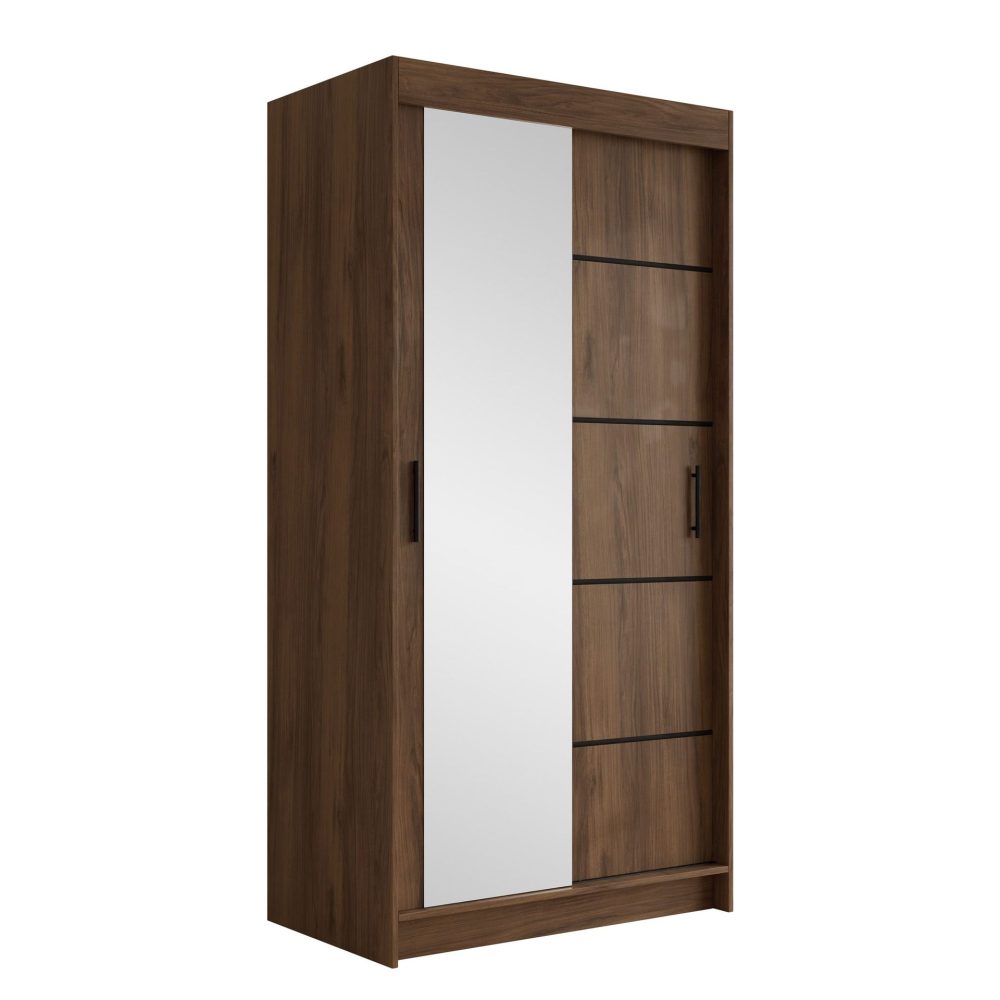 Piedras Garderob med spegel 120x200 cm