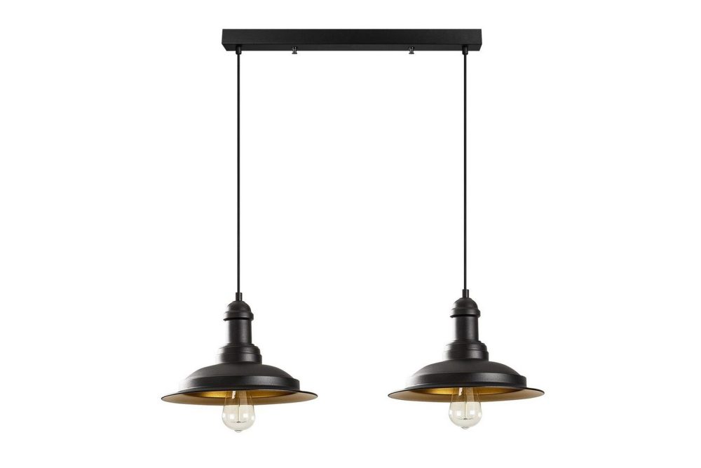 Taklampa Rathour Kobolt Svart / Rany .i0{max-width:calc(100% - 160px)} Guld/Svart