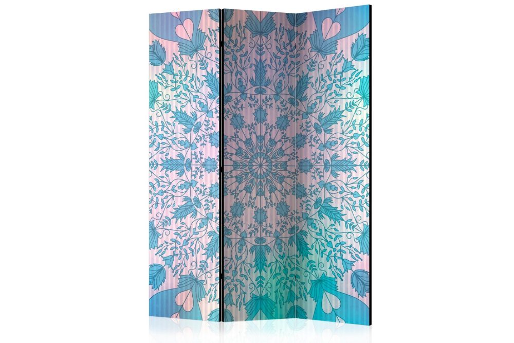 Rumsavdelare Girly Mandala Blue 135x172 cm