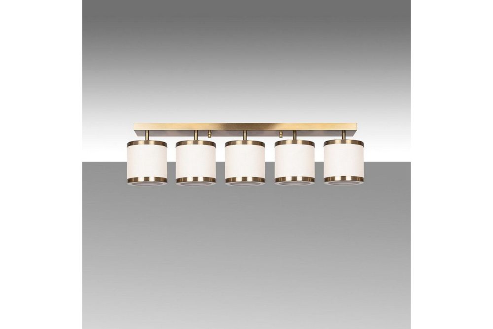 Taklampa Talra Five Vintage .i0{max-width:calc(100% - 160px)} Guld
