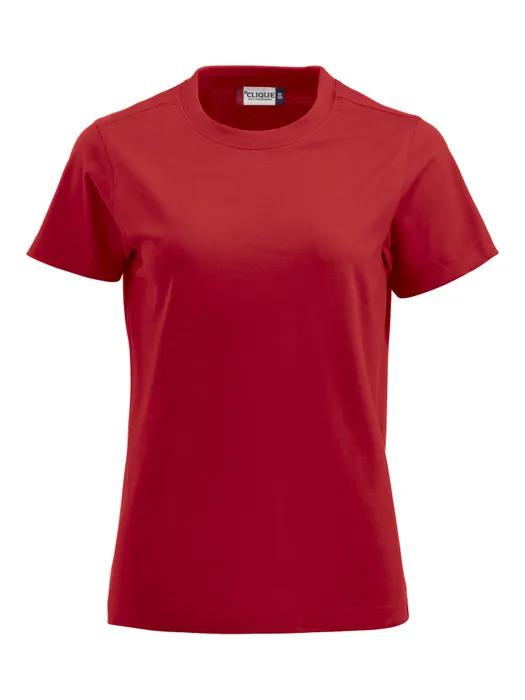 T-SHIRT PREMIUM-T 029341 DAM RÖD