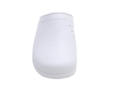MJUK PU-TOFFEL VIT