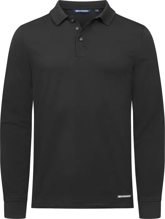 ADVANTAGE POLO LS MEN BLACK