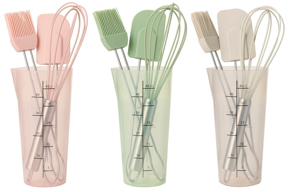 Backutensilien Set mit 4 Teilen