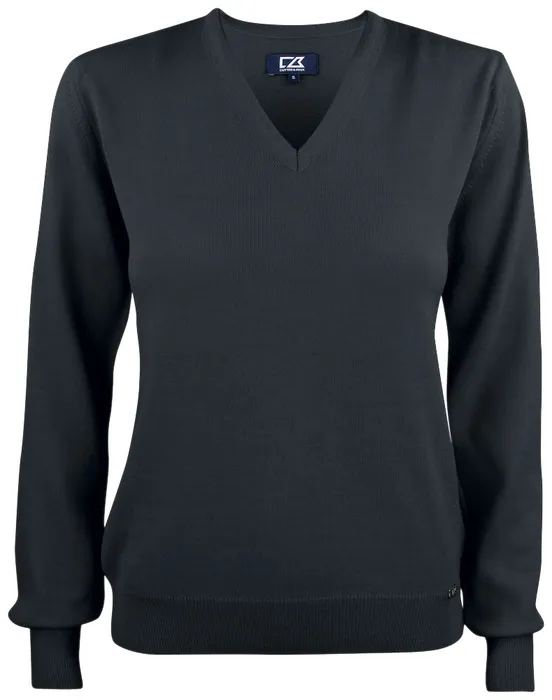 EVERETT V-NECK LADIES BLACK