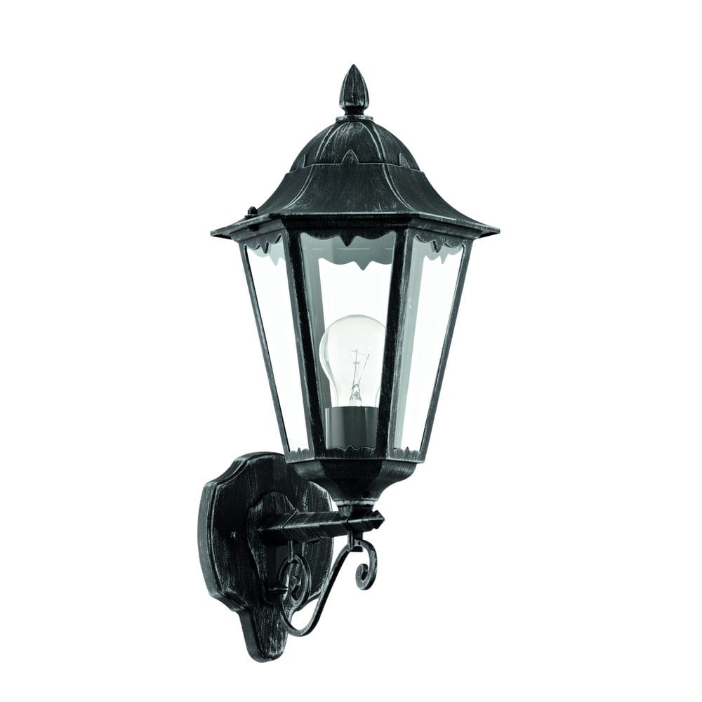 Utvändig vägglampa Navedo Topmonterad