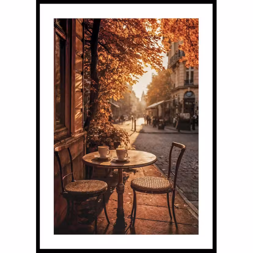 Poster Gallerix Autumn Café 50x70 cm