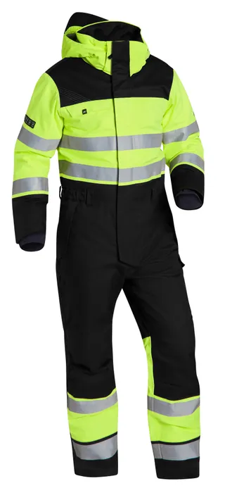 VINTEROVERALL FLAMSKYDDAD VARSEL EXTINGUISH 805-3 GUL/SVART