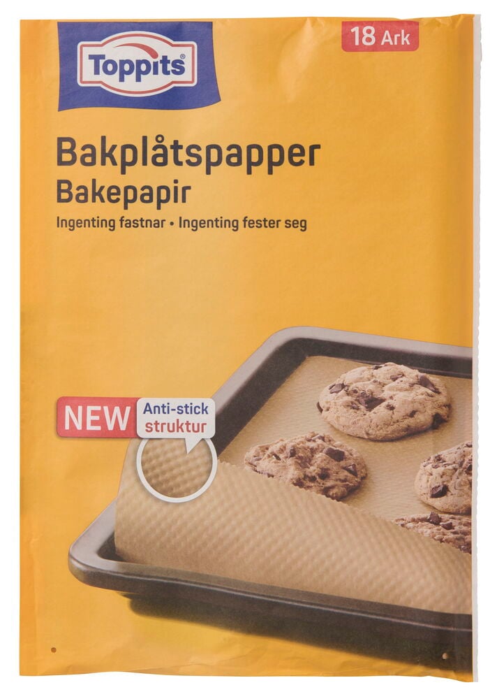 Backpapier 18 fertig gefaltete Blätter