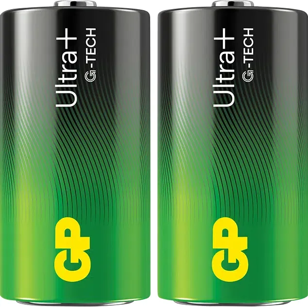 BATTERI C/LR14 2-P GP ULTRA PLUS ALKALINE