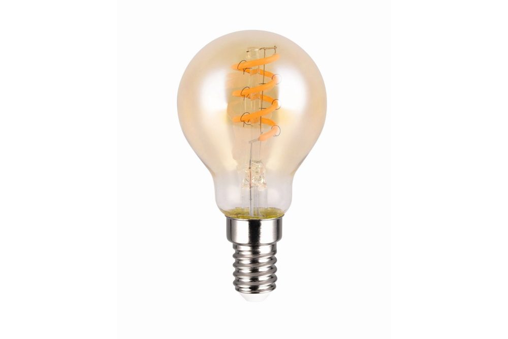 LK LED E14 filament classic 4W 150lm 1800K brun