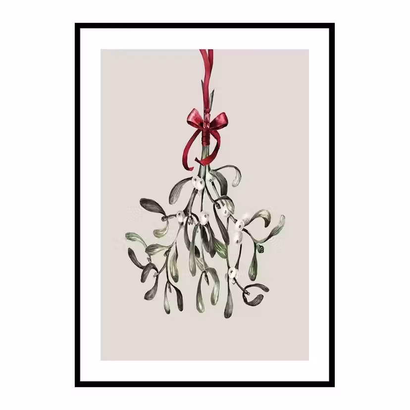 Poster Gallerix Mistletoe Storlek: 21x30 cm