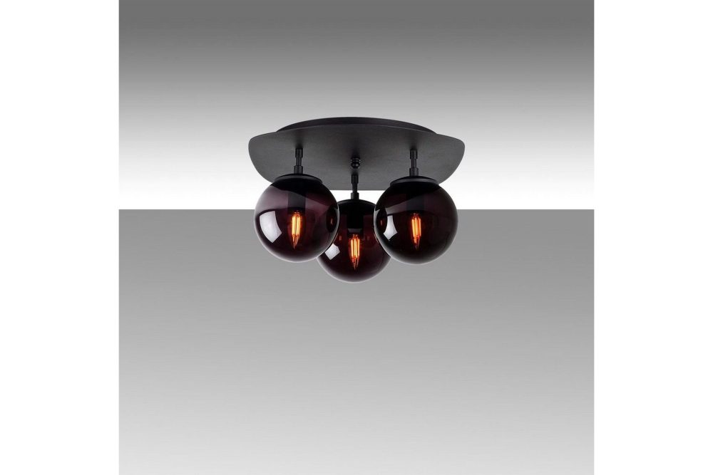 Taklampa Ariofield Triple Svart .i0{max-width:calc(100% - 160px)} Svart