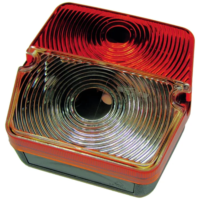 LYKTA VIT/GUL 100X94X42MM