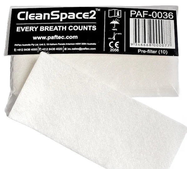 CLEANSPACE PAF FÖRFILTER (10 PACK)