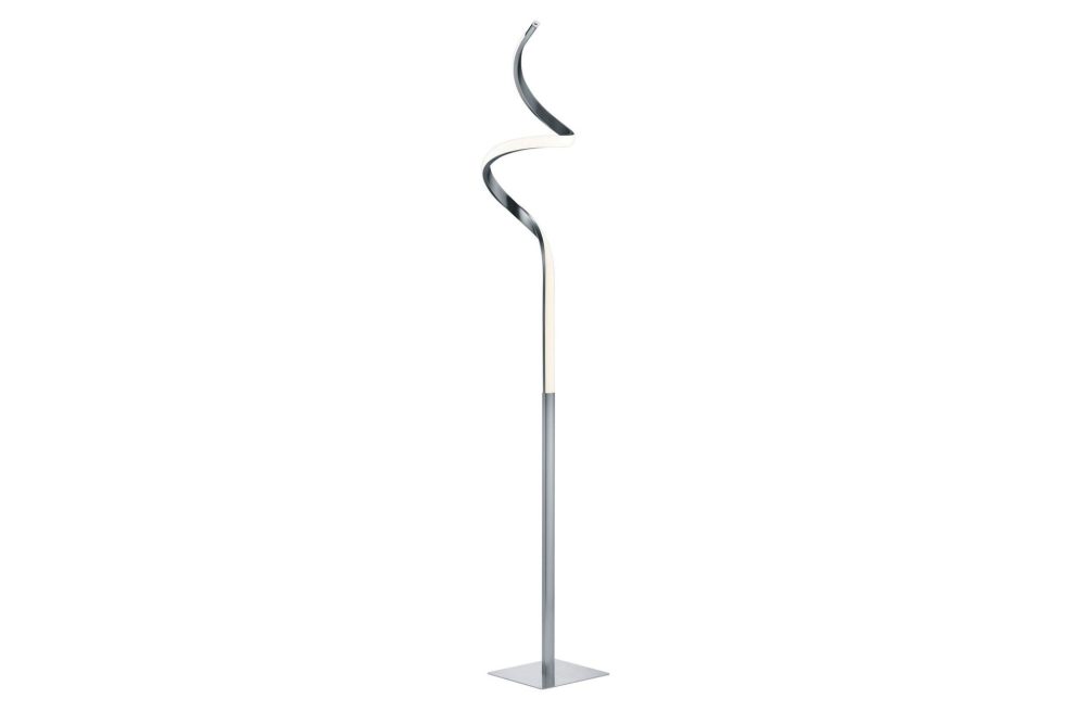 Course LED Golvlampa borstad stål