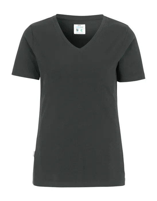 T-SHIRT SLIM FIT DAM COTTOVER CHARCOAL