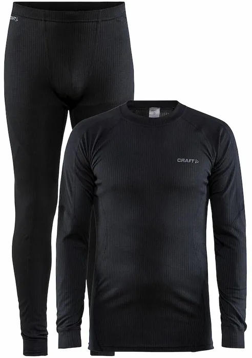 CORE DRY BASELAYER SET M BLACK