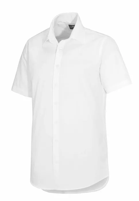 SKJORTA THOMSON SLIMFIT KORT ÄRM VIT