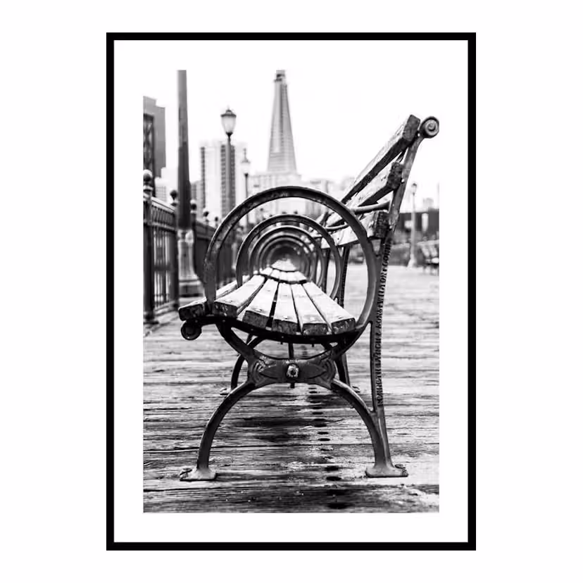 Poster Gallerix San Francisco Rest Storlek: 30x40 cm