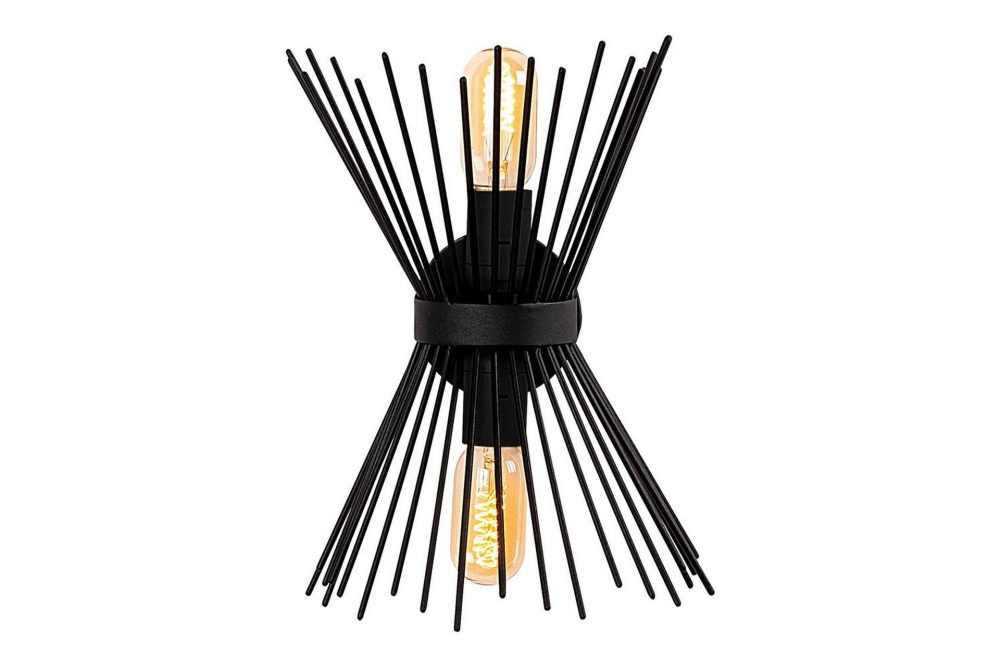 Vägglampa Afroz Svart
