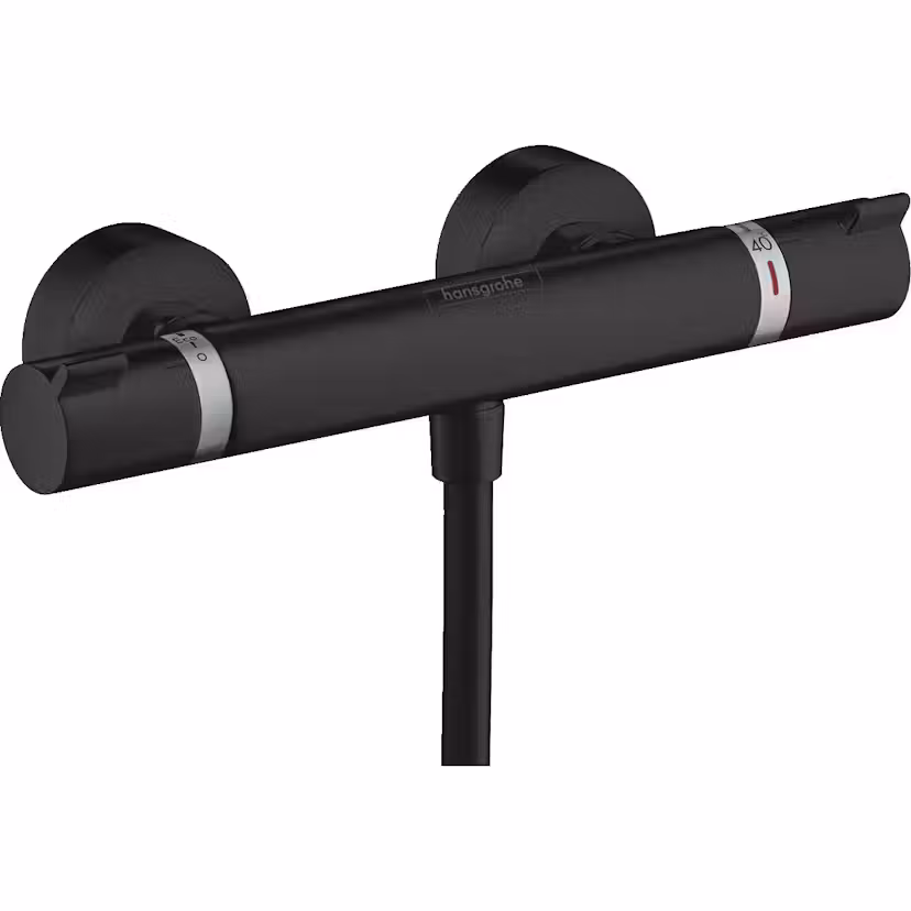 Duschblandare Hansgrohe Ecostat Comfort EcoSmart Matt Svart, 150 cc