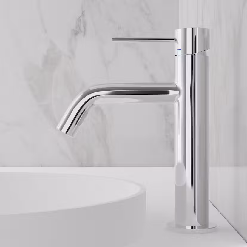 Tvättställsblandare Scandtap Steel Voyage Medium Classic