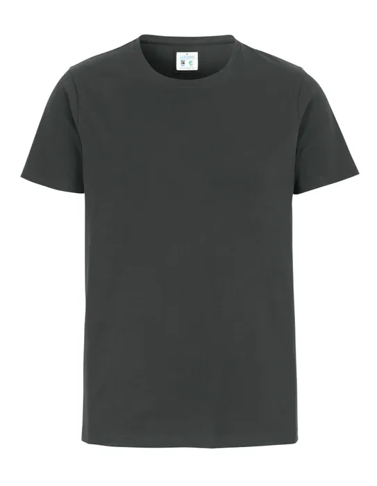 T-SHIRT SLIM FIT COTTOVER CHARCOAL