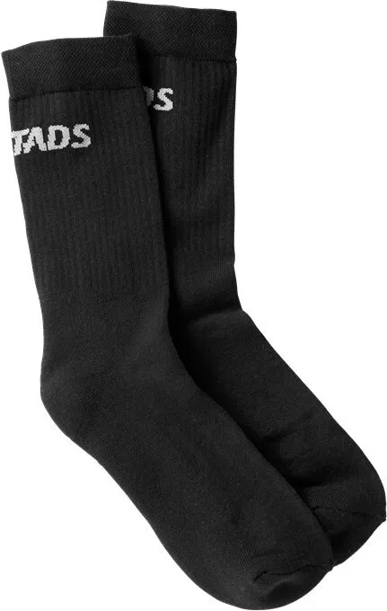 SOCKA 2-PACK 9186 SVART M