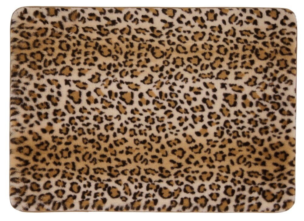 Badematte Lea Leopardmønster