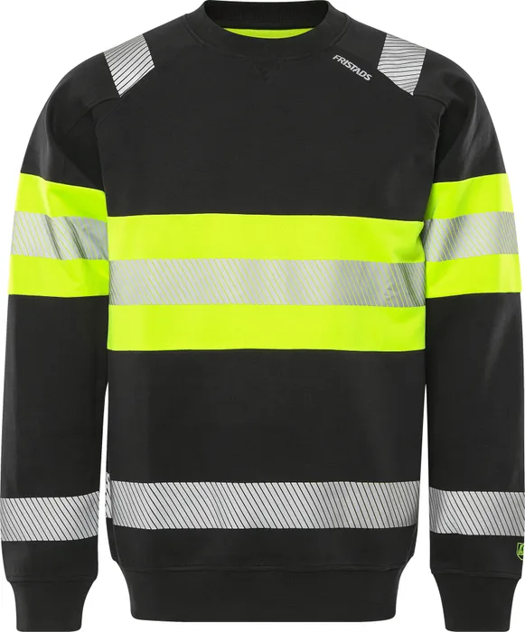 VARSEL SWEATSHIRT KLASS 1 7530 GKC VARSELGUL/SVART