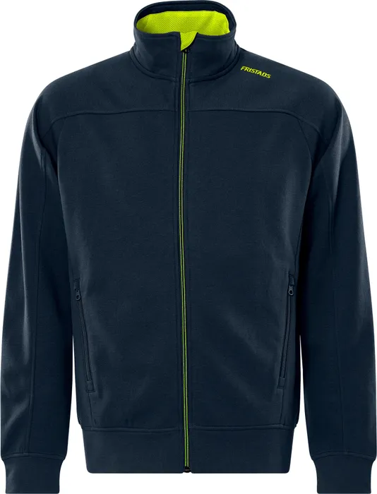 SWEATSHIRT-JACKA 7552 GSM MÖRK MARIN BLÅ