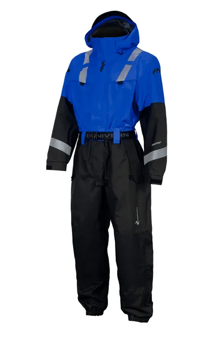 SKALOVERALL PROTEC SEAMAN 6565 BLÅ/SVART