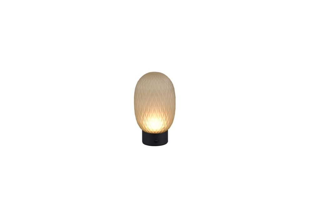 Bordslampa Laddningsbar TRIO Facette Mattsvart/grön
